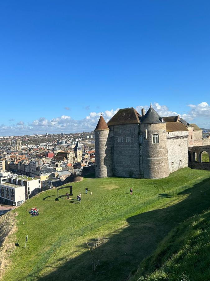 Grand Appartement, 3 Chambres, Centre De Dieppe Esterno foto